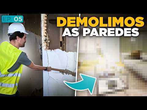 Obra: Apartamento — antes e depois — SD Construções